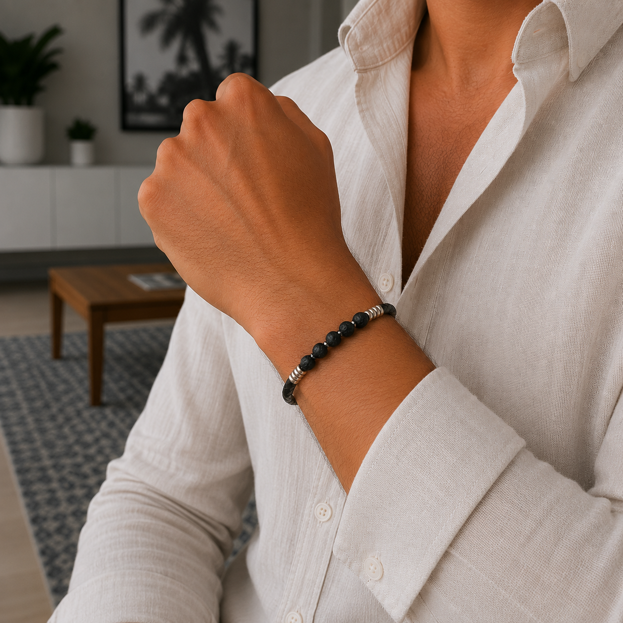 Noir Bileklik | Liora Atelier