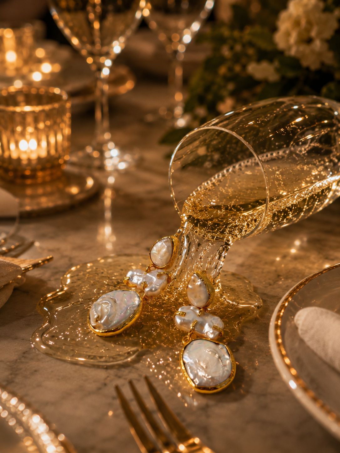 Pearl Étoile Küpe | Liora Atelier