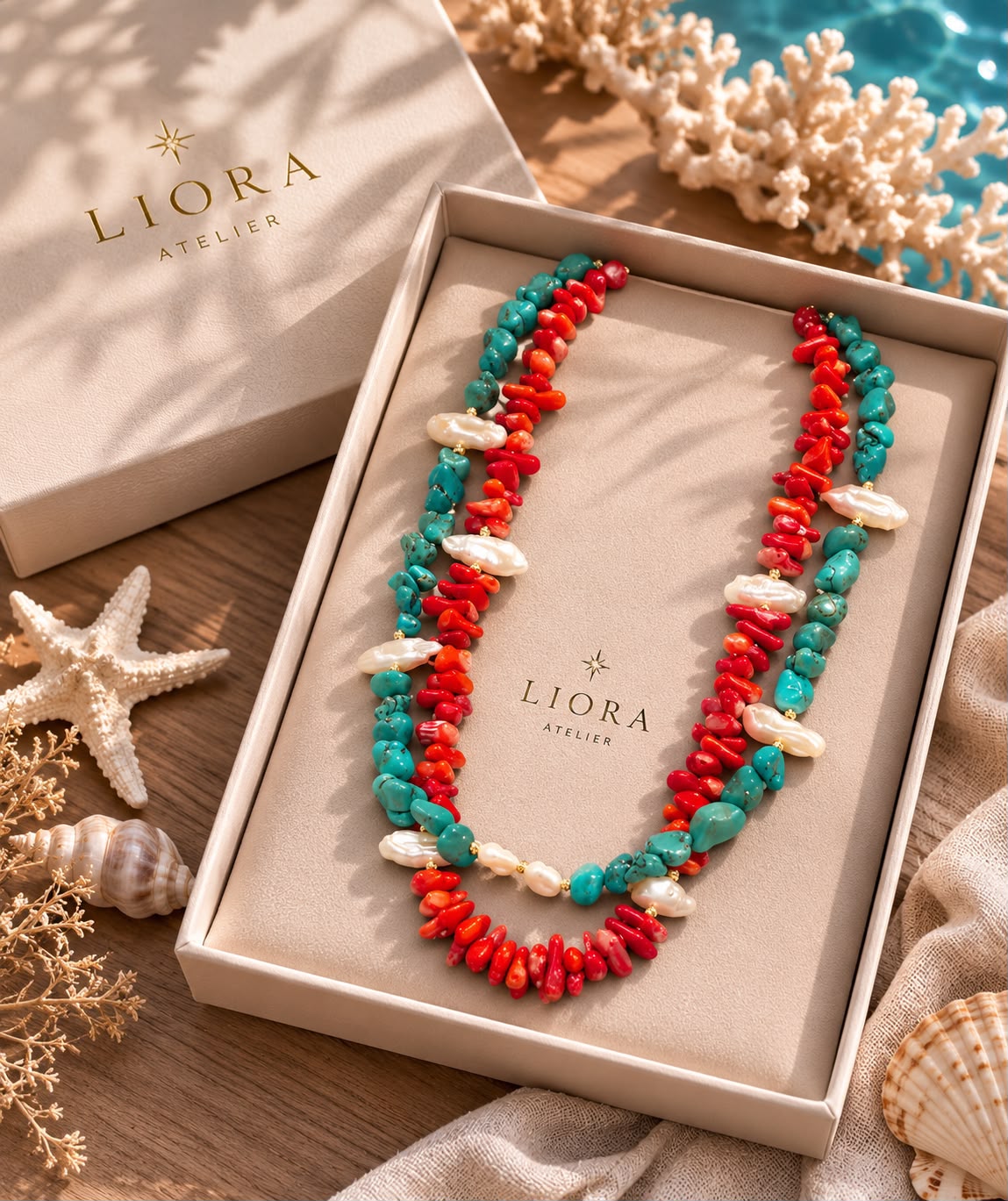 Coral Riviera | Liora Atelier