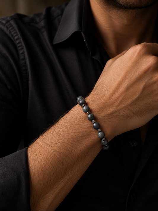 Obsidian Bileklik | Liora Atelier