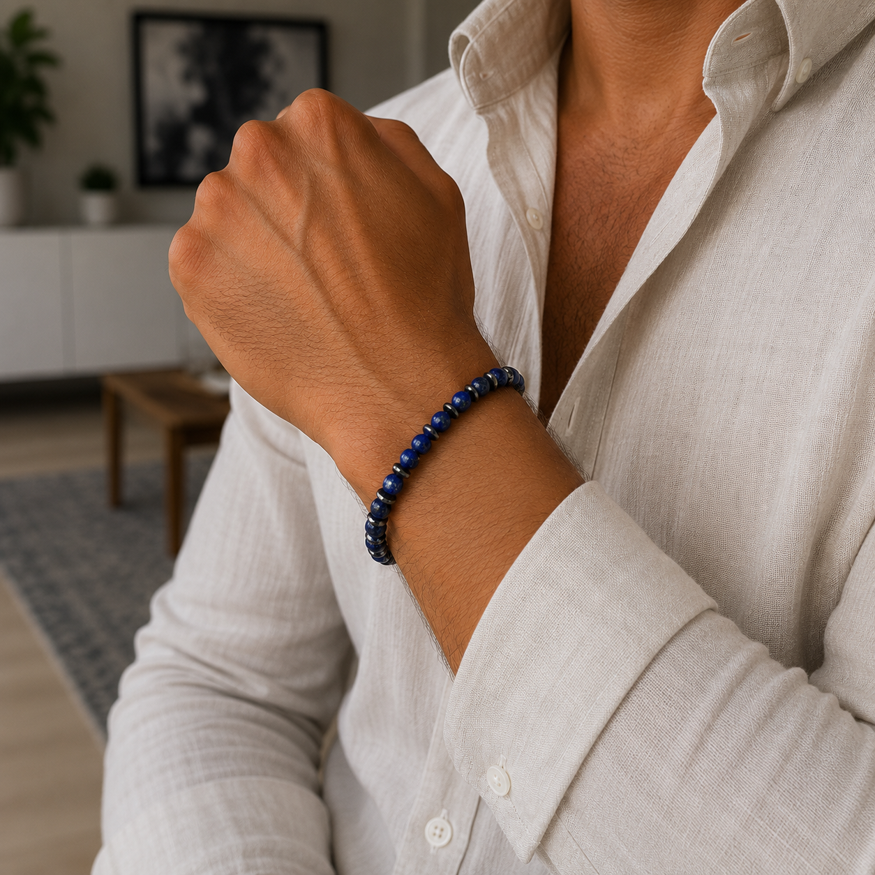 Cobalt Bileklik | Liora Atelier