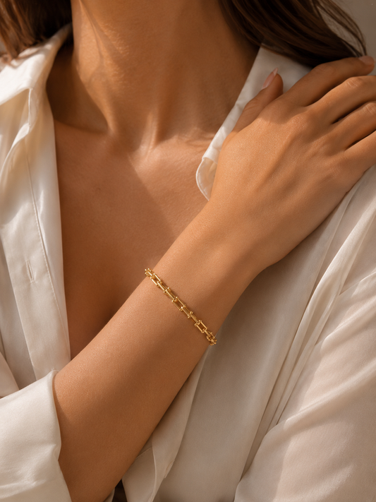 Aureon Link Bileklik | Liora Atelier