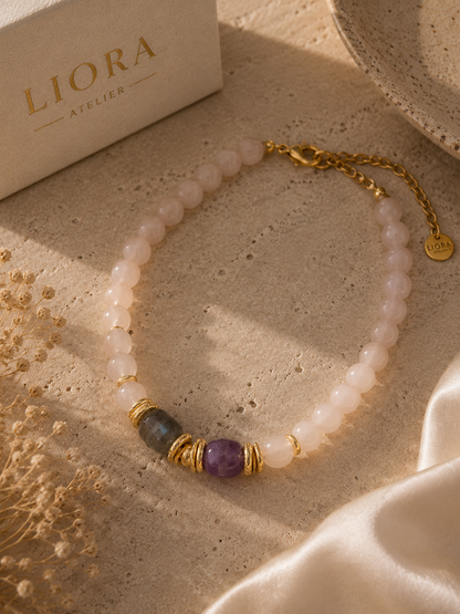 Élysia Doğal Taş Kolye | Liora Atelier