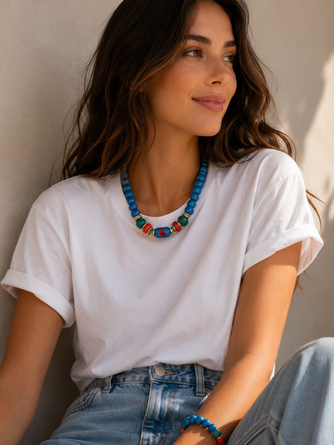 Blue Nazar Kolye | Liora Atelier