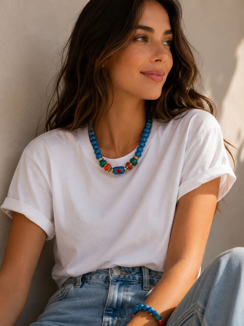 Blue Nazar Kolye | Liora Atelier