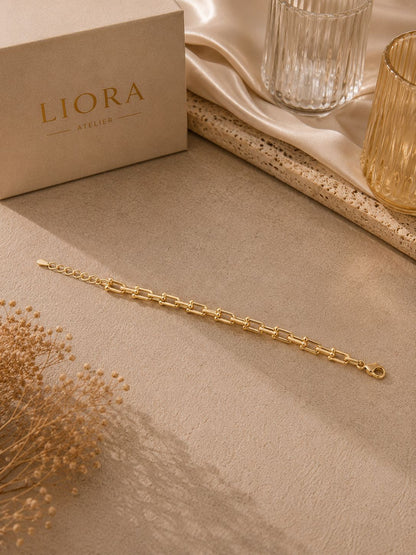 Aureon Link Bileklik | Liora Atelier