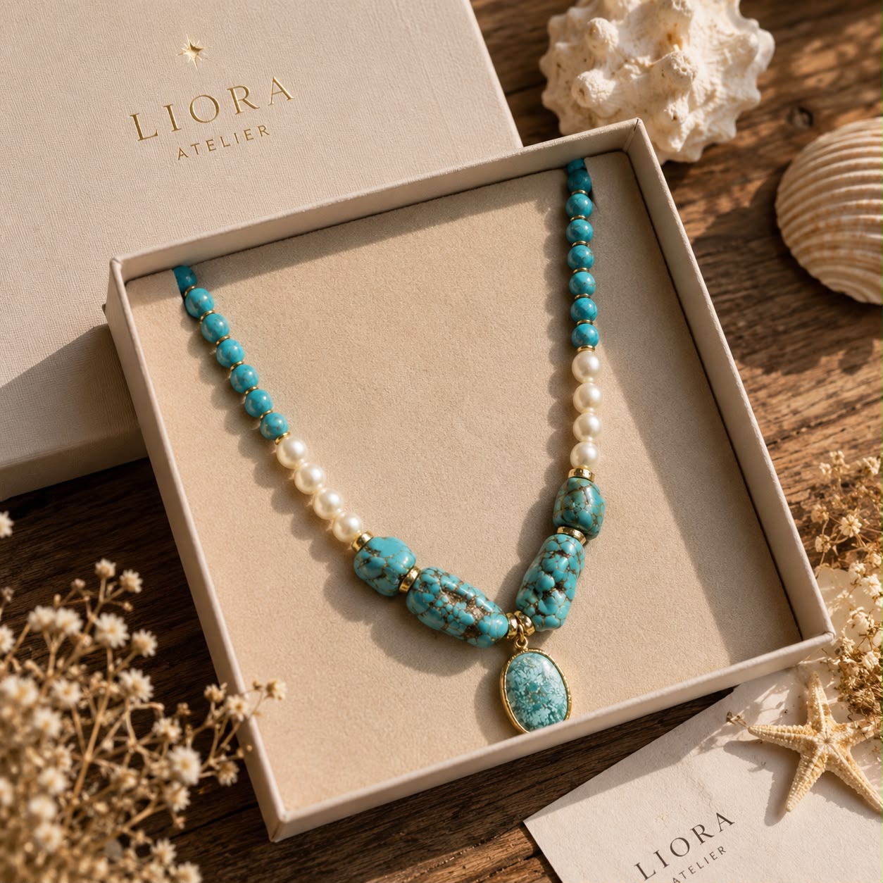 Azure Éclipse | Liora Atelier